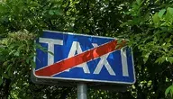Znak zakazujący postoju taksówek