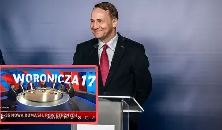 Ustawka w TVP Info pod Sikorskiego