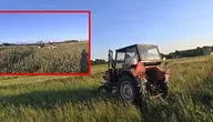 Rolnik pogonił hołotę rozjeżdżająca mu pole 