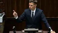 Ryszard Petru na mównicy sejmowej