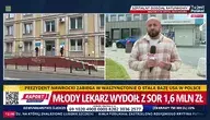 Redaktor Jarząbek pod Szpitalem Południowym 