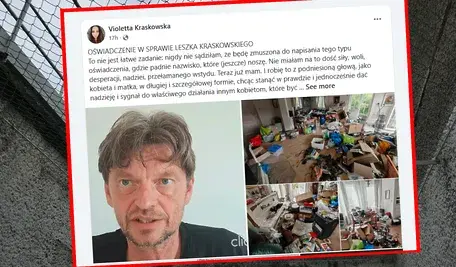 Żona Leszka Kraskowskiego zamieściła obszerny i bardzo osobisty wpis na Facebooku