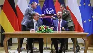 Minister obrony Władysław Kosiniak-Kamysz oraz minister obrony Niemiec Boris Pistorius podpisali umowę o współpracy w dziedzinie obronności
