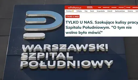 Nowe ustalenia portalu wPolityce.pl rzucają światło na to, co działo się w warszawskim szpitalu