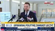 Rafał Bochenek zapowiada kontrole poselskie parlamentarzystów PiS w warszawskich szpitalach 