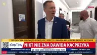 Poseł Zbigniew Konwiński ucieka przed red. Jarząbkiem