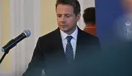 Prezydent Warszawy Rafał Trzaskowski podczas konferencji prasowej w siedzibie Urzędu Miasta