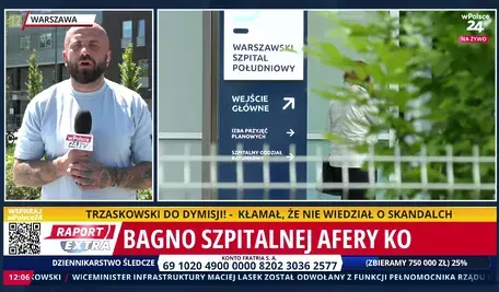 Szpital Południowy w Warszawie, gdzie według relacji byłego pracownika dochodziło do konfliktów na SOR