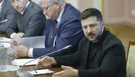 Na zdjęciu prezydent Zełenski