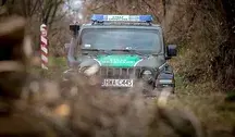 Samochód straży granicznej podczas patrolu