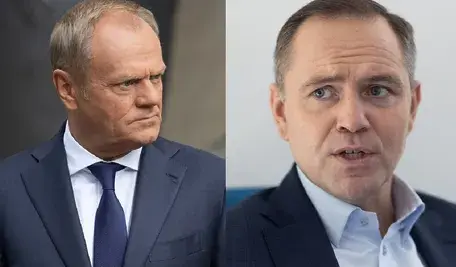 Donald Tusk i Karol Nawrocki 
