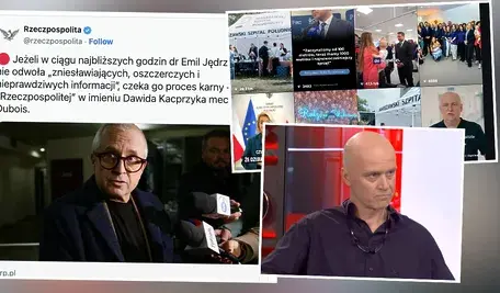 Jeżeli w ciągu najbliższych godzin dr Emil Jędrzejowski nie odwoła „zniesławiających, oszczerczych i nieprawdziwych informacji”, czeka go proces karny – mówi „Rzeczpospolitej” w imieniu Dawida Kacprzyka mec. Jacek Dubois.