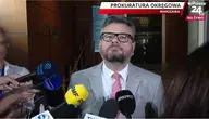 Prokurator Piotr Skiba po przesłuchaniu dr. Emila Jędrzejewskiego