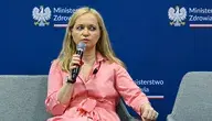 Jolanta Sobierańska-Grenda podczas panelu "PO MĘSKU O ZDROWIU"