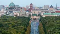 Panorama Berlina z Brandenburską Bramą i charakterystycznymi kopułami miasta w tle – ilustracja artykułu o porażce Niemiec w głosowaniu do Rady Bezpieczeństwa ONZ i zmianach w globalnej polityce