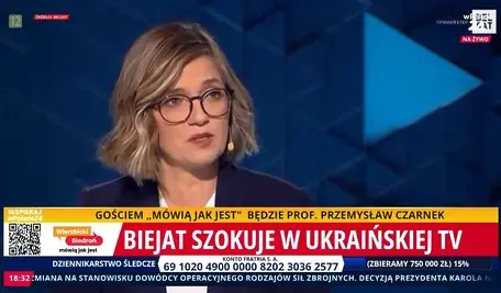 Magdalena Biejat w wywiadzie dla ukraińskiej telewizji Biełsat – kontrowersyjna wypowiedź o rzezi wołyńskiej.