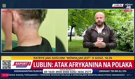 Afrykańczyk, który zaatakował Polaka już na wolności 
