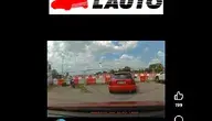 Moment katastrofy uchwyciła kamera w aucie Nauki Jazdy OSK LAUTO