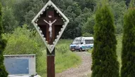 Poszukiwania wraku śmigłowca w okolicach Limanowej 