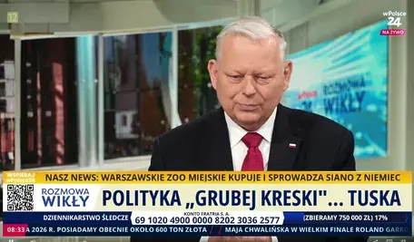 Marek Suski podczas wywiadu komentuje sytuację polityczną w Polsce i referendum w Radomiu.