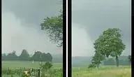 Tornado przeszło przez polską wieś, jest nagranie 