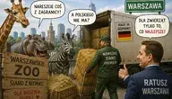 Część zwierząt w zoo pewnie wolałaby polskie siano..