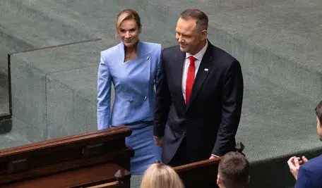 Polacy doceniają Martę Nawrocką