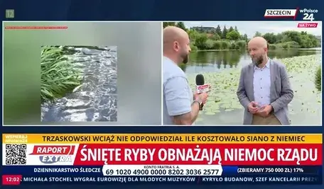 Martwe ryby w Odrze, a rząd milczy
