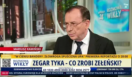 Mariusz Kamiński w rozmowie z Marcinem Wikłą