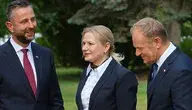 Tusk i Kosiniak-Kamysz ogłaszają Monikę Piątkowską jako kandydatkę na prezydenta miasta, ale nie chciało im się tam jechać