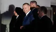 Prezydent RP Karol Nawrocki po przyjeździe na widowisko „Orzeł i Krzyż