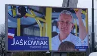 Baner wyborczy Jacka Jaśkowiaka