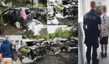 Chłopcy mieli podpalić jedno auta, a ogień przeniósł się na sąsiednie pojazdy (