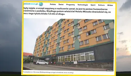 Hotel, który stał się bezpiecznym schronieniem dla kobiet, dzieci i niepełnosprawnych, uciekających z Ukrainy przed wojną