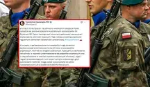 Dowództwo Operacyjne poinformowało, że obecność żołnierzy i pojazdów wojskowych w północno-wschodniej Polsce ma związek z ćwiczeniami wojskowymi