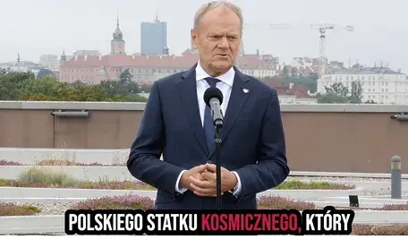 Donald Tusk zapowiedział budowę pierwszego polskiego statku kosmicznego, a jego słowa wywołały falę komentarzy, żartów i memów w mediach społecznościowych.