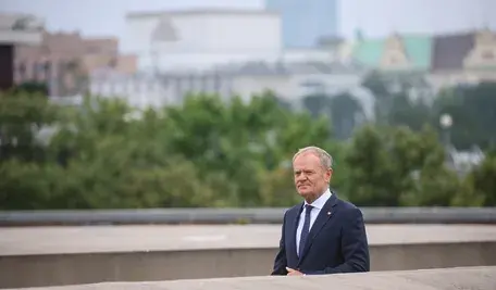 Premier Donald Tusk przebywa w Paryżu