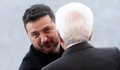 Prezydent Ukrainy Wołodymyr Zełenski