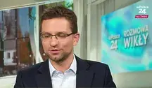 Michał Wawer podczas rozmowy telewizyjnej komentuje działania rządu Donalda Tuska