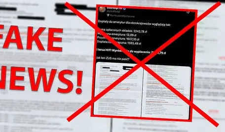Screeny z X dotyczące manipulacji o emeryturach