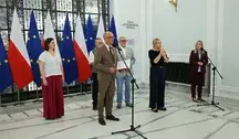 Marszałek Sejmu Włodzimierz Czarzasty miał wsparcie w pracownicy Kancelarii Sejmu