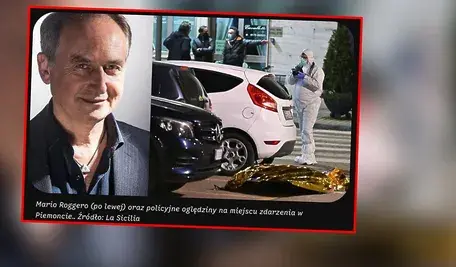 Screen z włoskich gazet opisujący sprawę