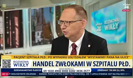 Robert Fritz w rozmowie z Marcinem Wikłą na antenie wPolsce24)
