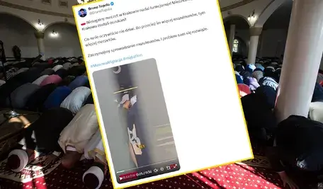 Nielegalny meczet w Krakowie