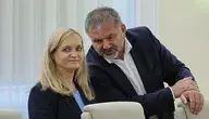 Minister zdrowia w pogawędce z ministrem sprawiedliwości przed posiedzeniem rządu