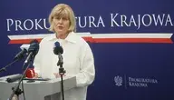 Rzecznik prasowa Prokuratora Generalnego, prokurator Anna Adamiak podczas konferencji prasowej