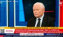 Jarosław Kaczyński jest gościem telewizji wPolsce24