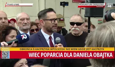 Daniel Obajtek przed prokuraturą 