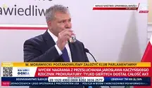 Waldemar Żurek podczas konferencji prasowej