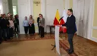 Rafał Trzaskowski podczas konferencji prasowej 